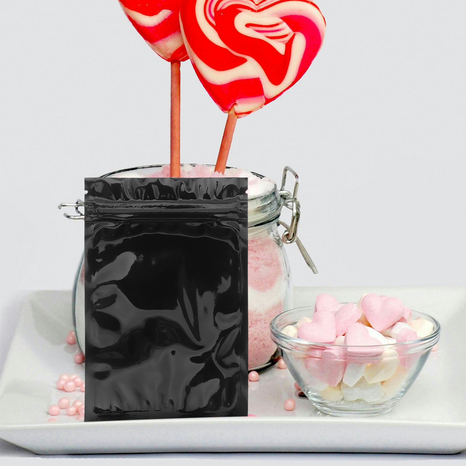 100pcs Aluminum Foil Resealabl - Coffee Tea & Espresso Appliances ulasan dan harga