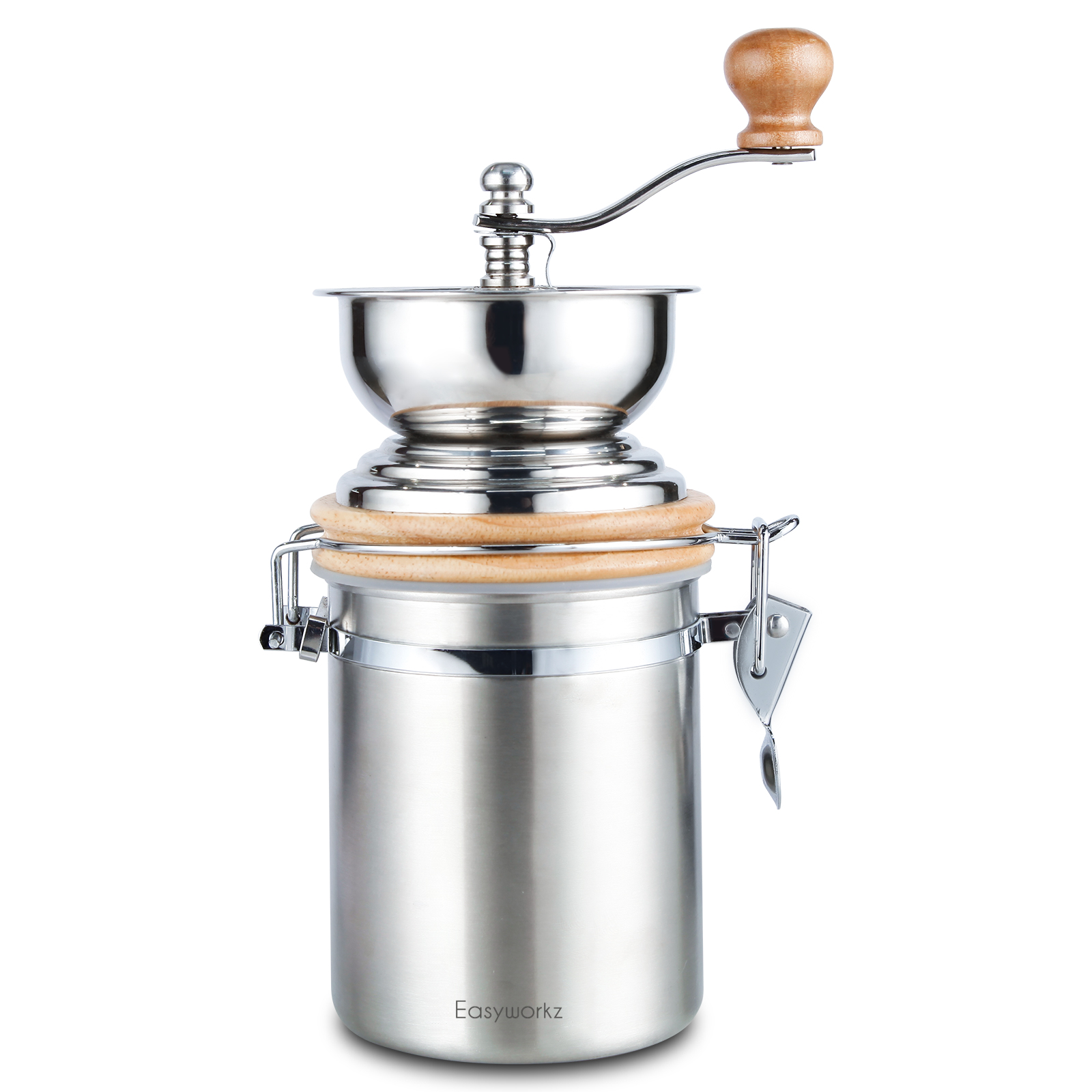 Easyworkz Manual Coffee Grinde - Burr Hand Grinder ulasan dan harga