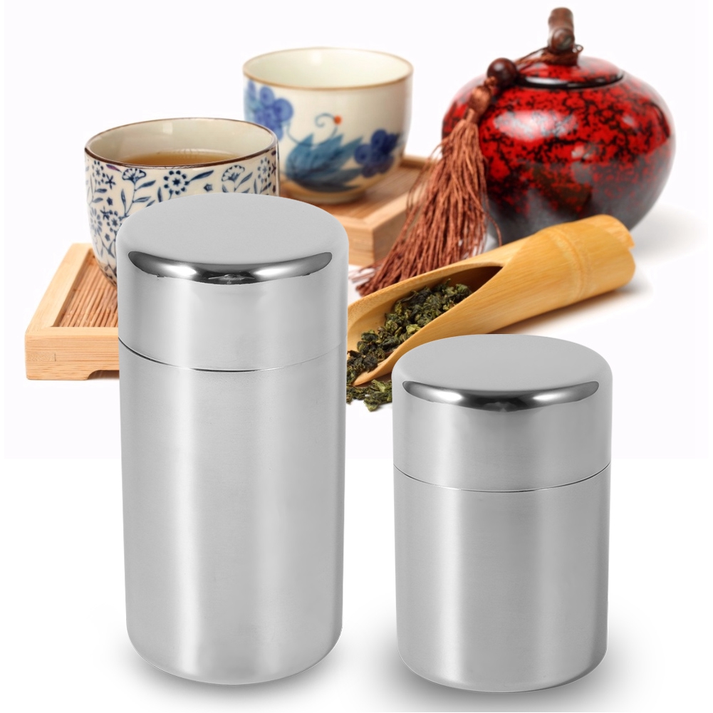 Stainless Steel Tea Leaf Tins  - Coffee Tea Sugar ulasan dan harga