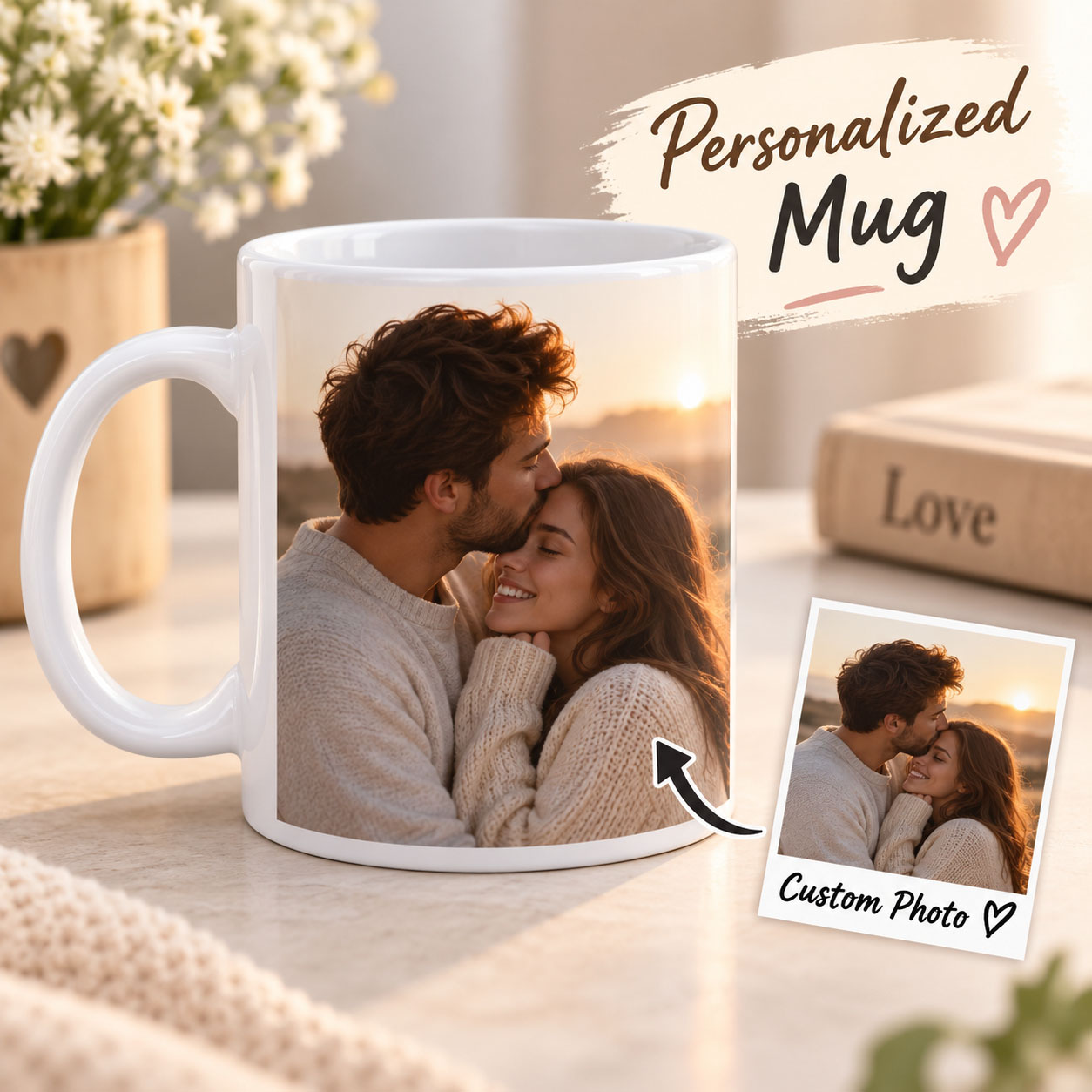 Custom Photo Mug Personalized  - Coffee Tea Images ulasan dan harga